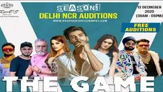 The game of models session 1, T.V REALITY SHOW, delhi Audition  by krapsentertainment