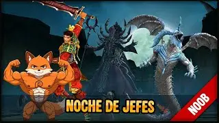 Un tio dropea su equipo en nuestra noche de jefes metineros xD