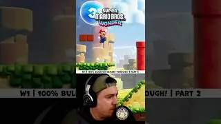 Pt 2: 100% Bulrush Coming Through! | W1: Pipe-Rock Plateau #supermariowonder #mariowonder #nintendo