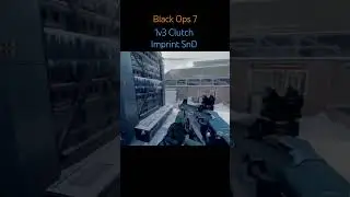 Black Ops 7 1v3 Clutch on Imprint #callofduty #bo7 #searchanddestroy #codclips