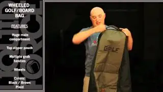 Wheeled Wakeboard Golf Bag | Liquid Force