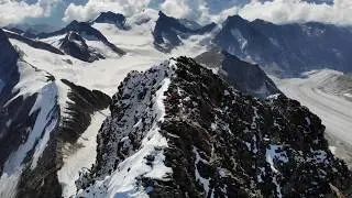 Finsteraarhorn (4274 mnpm) Alps 2019