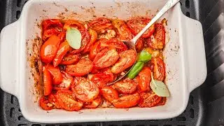 Air Fryer Tomatoes (Air fryer roasted tomatoes)