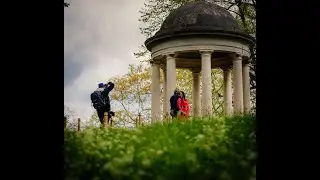 Behind the scenes on a Pre Wedding Photoshoot at Kew Gardens in UK