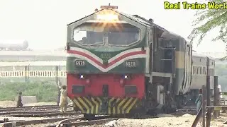 Best Three Turning Trains Passing At Khanywal Pakistan Railways 