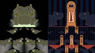 THE HIPPO SCENE COMPILATION || HICKORY DICKORY DOCK VIDEO EFFECTS COMPILATION || VISUAL EFFECTS