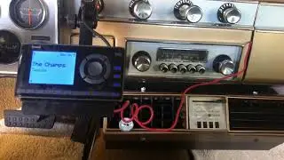 1964 Barracuda Converted Radio AM FM AUX IN Bluetooth USB with SiriusXM