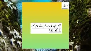 Islamic common sense questions || Noor e hidayat