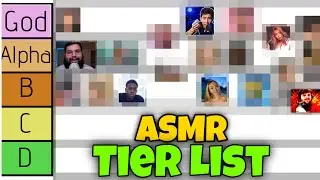 ASMR Tier List| Ranking ASMR Creators (Whispered🤫)