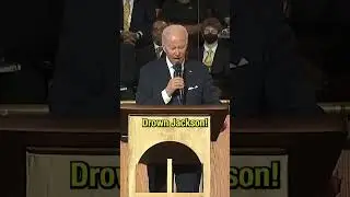 DROWN JACKSON!? Biden forgets the name of the Supreme Court Justice HE APPOINTED!