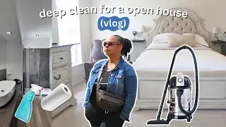 Deep Cleaning for an Open House | Preparing Our Home For Sale (Not for the Weak)