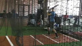Zach Jacobs Short Hitting Clip 1-6-17