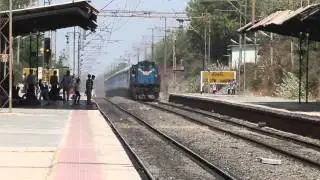 VTA WDM-3D CHUGGS WITH RAJKOT-VADODARA LHB SPL