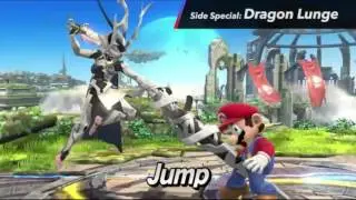 Super Smash Bros. WiiU/ 3DS - Corrin Moveset Overview Gameplay