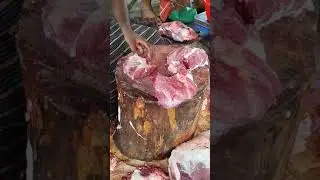 Awesome big ox meat super smooth cutting skills #meatcuttingmachine #streetfood #streetfood