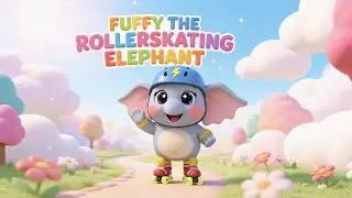 Fluffy the Rollerskating Elephant 🐘 | Kindness Song for Toddlers | Friendship Song for Kids Ages 2&ndash;4