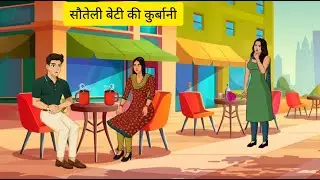 सौतेली बेटी की कुर्बानी | Sauteli beti ki kurbani | Do behne | Cartoon hindi story | Moral stories