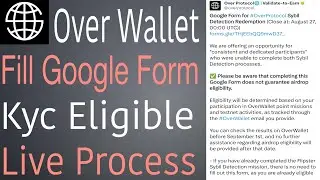 Expire Over Wallet Fill Google Form Kyc Eligible Live Process In Telugu