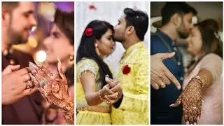 Beautiful Engagement Photo Poses with Rings|| Couple Ring Photoshoot || Engagement Photoshoot Poses