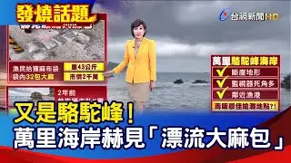 又是駱駝峰！  萬里海岸赫見「漂流大麻包」【發燒話題】-20260127