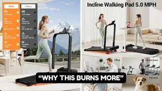 Flat Walking Is a Lie &mdash; This Walking Pad Burns WAY More Calories