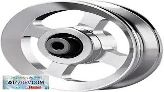 114mm Aluminum Bearing Pulley Wheel Gym Fitness Training Equipment US Shipped