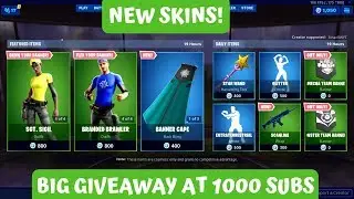 Brand NEW Banner Brigade Set & Free Banners ! Fortnite Item Shop July 18, 2019