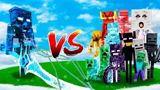 STARLIGHT DEATH vs ALL TITAN BOSSES | Minecraft Mob Battle