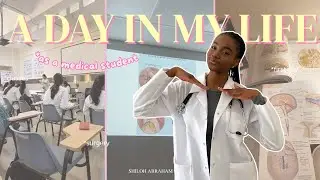 A DAY IN MY LIFE AS A 5TH YEAR MED STUDENT 👩🏽&zwj;⚕️✨| FIRST DAY BACK TO SCHOOL