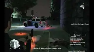 Intense Shootout Near Police HQ - Police Pursuit Mod 7.6c GTAIV