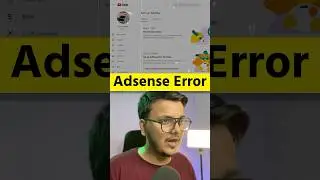 How to Fix Adsense on YouTube! How to correct Adsense! #adsense #adsenseerror