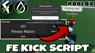 FE Kick Script | Hydrogen and Fluxus - Roblox Mobile Exploiting