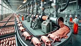 CÓMO se HACEN las SALCHICHAS en las FÁBRICAS