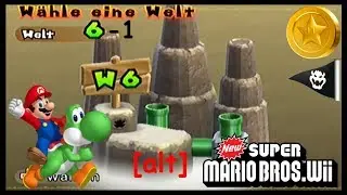 New Super Mario Bros. Wii /42 Welt 6-1 +Sternenm&uuml;nzen