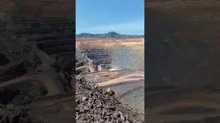 Blasting Time | GoldMinesite #reels #shorts #goldmine #openpit #blasting #iskwamimoves