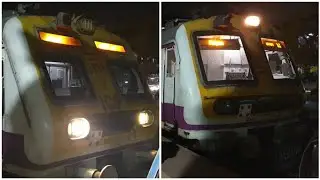 Desi BULLET TRAINS - EMUs AMAZING ACCELERATION | Mumbai Local Train