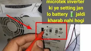 microtek inverter voltage charging voltage setting new will also be learned