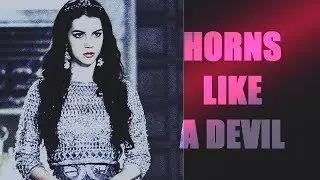 ► horns like a devil. [multifemale]