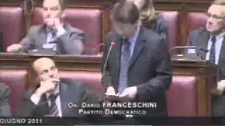 Dario Franceschini pretende le dimissioni del Governo Berlusconi