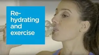 Re-hydrating before, during and after exercise