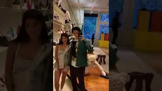 Charli D&rsquo;amelio and Chase Hudson shopping together #chacha