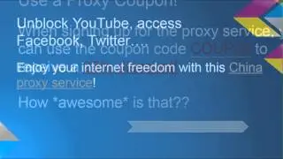 China Proxy Free Trial and Coupon