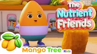 Nutrient Foods (with lyrics) | Mangotree Kids Nursery Rhymes & Kids Songs | Mangotree