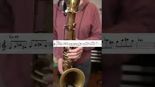 Diminished Exercise 4 #jazz #saxophone #tenorsax #jazzlesson #