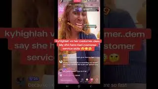 Coco de thick cursing out her customer in the store