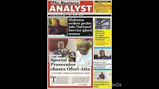 Ghana Newspaper Headlines for 13th February 2025. #news #digitalnewspaper #breakingnews