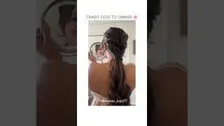 Try this hairstyle with kurti 🎀||#fyp  #shorts #viralvideo #youtubeshorts #kpop #bts #aesthetic