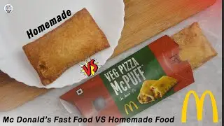 McDonald's Fast Food VS Homemade Food | Recreating 3 McDonald's Recipes at Home | Food Challenge |HP