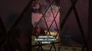 Behind the scenes peek at DISNEY&rsquo;S FIREWORKS at MAGIC KINGDOM! POV from INSIDE THE CASTLE!
