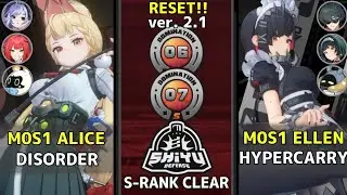 M0S1 Alice & M0S1 Ellen Team! | Shiyu Defense 6 & 7 | ZZZ v2.1